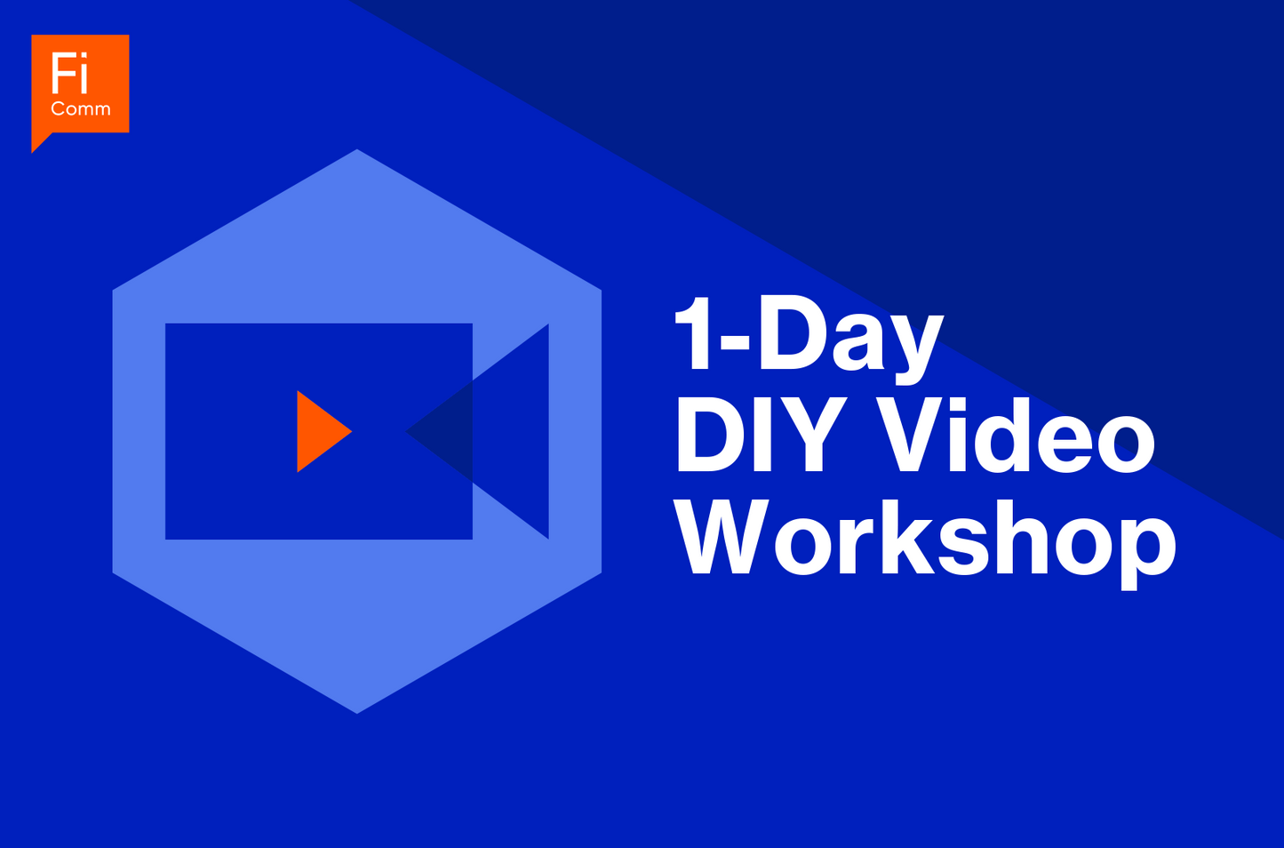 1-DAY DIY VIDEO WORKSHOP - April 27, 2023